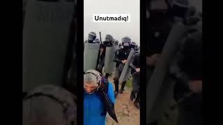 Unutmadıq! Polis kimi qoruyur? Vətənsaşı yoxsa Prezidenti? Yaşlı nənənin nə günahı var idi?