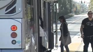 Streetfilms   L A 's Orange Line  Bus Rapid Transit plus bike path!