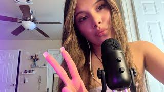 ASMR~close up semi inaudible & unintelligible whispering