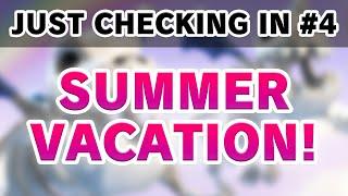 Summer Vacation! | Just Checking In #4 - Sir Hammy's Updates (YouTube #Shorts)
