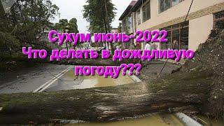 Абхазия июнь-2022. Чем заняться в дождливую погоду в Сухуме?!