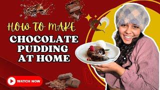 How To Make Chocolate Pudding At Home | Vidushi Aggarwal Vlogs | Vlog 121