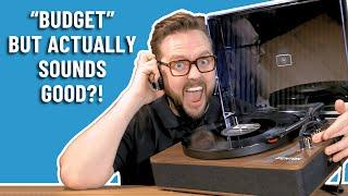 Budget Record Player That Sounds Good? | Fenton RP162 Vinyl Turntable, Built-In Speakers & Bluetooth