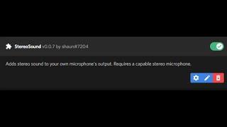 Discord BetterDiscord Stereo Plugin Fix