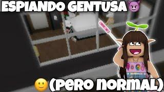 ESPIANDO UN PAR DE AMIGOS QUE SE TOMAN EL ROLPLAY ENSERIO || ROBLOX