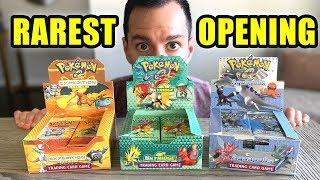 RAREST Pokemon Cards Opening I've Ever Done! (ONLY Skyridge, Aquapolis and Expedition Packs)