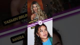  Quem dança melhor? Yasmin Brunet x Maisa  #shortsdance #tiktok2024