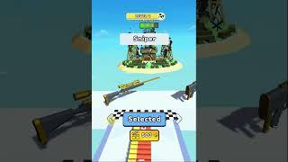 Snake of Bullets Collect and Shoot - Level 2 - #gameplay #rushgameplay #runnergame  #freeonlinegame