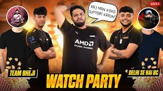 WATCH PARTY - TEAM BHEJI QUALIFIED AB DELHI KI BARI HAI - SUPPORT - #ff #tournament #freefirelive