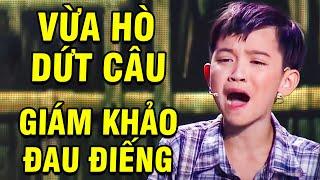 Cả Trường Quay "ĐAU ĐIẾNG" Khi Nghe Cậu Bé "VỪA HÒ DỨT CÂU" TUYỆT ĐỈNH SONG CA NHÍ