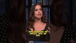 Ana de Armas’ mom not caring at all about her daughter #anadearmas #sethmeyers #knivesout #shorts