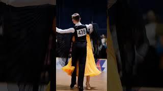 Waltz by Papin Tikhon - Unarokova Kira / Вальс  #dance #dancesport #shorts  #ballroomdance #waltz