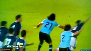 Cristian Rodriguez Goal (Uruguay 1-0 Argentina) 15.10.2013