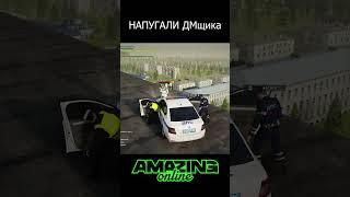 НАПУГАЛ ДМщика!  #amazingrp #telles #полиция #crmp #amazing #gtarp #amazingroleplay #police