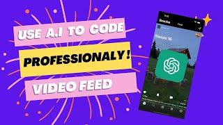 How to Upload Videos to Feed View using SwiftUi and Firebase.