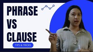 Phrase vs Clause//Joy Fernandez||Easy English