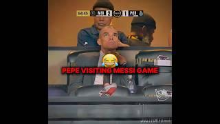 Pepe Watching Messi’s Free Kick Vs Porto #pepe #messi #intermiami #porto