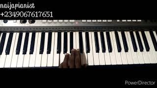 Chord Progression-Piano Tutorial Of how to play Ebenezer My Help Has Come