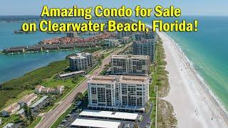 Amazing Condo with Water Views for Sale on Clearwater Beach, Florida!