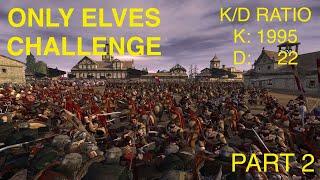 Third Age: Total War [DAC v5] - Dorwinion (Elves Only Challenge) 2: First recruits are here