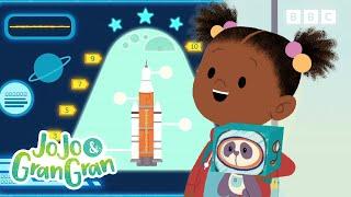 It's Time for Space Stories and Science Experiments  | Learning Marathon | JoJo and Gran Gran