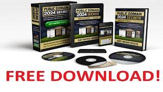 FREE How to Make Money With Public Domain in 2024