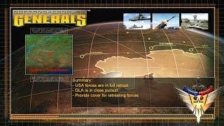 Command & Conquer : Generals - USA Mission 3 (Brutal)