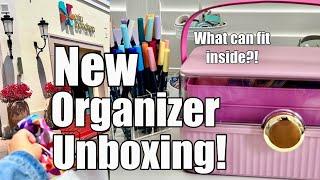 ERIN CONDREN | STORAGE BOX ORGANIZER |  GLITTER GEL PENS & COLORED MECHANICAL PENCILS HAUL