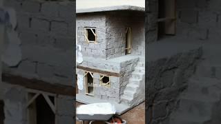 How to build a two story house from stone #minix #diy #house #miniature