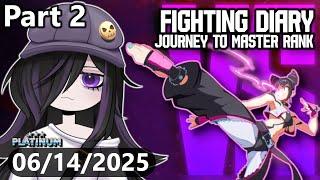 Arcade Stick ASMR While I Fight For My Life! / Street Fighter 6 / Juri to Master Day 1 Part 2