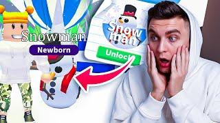 How to GET SNOWMAN in Adopt Me Roblox? Winter UPDATE New Pet News Adopt Me Roblox Brise