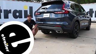 2024 Honda CR-V etrailer Trailer Hitch Receiver: Complete Installation