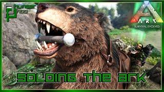 DIRE BEAR TAMING IN THE DANGEROUS REDWOOD FOREST! Soloing the Ark S6E30