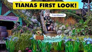 WE RODE Tianas Bayou Adventure | FIRST LOOK from Opening Day!