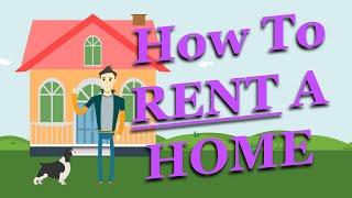 How to RENT a HOME | INFOGRAPHIC