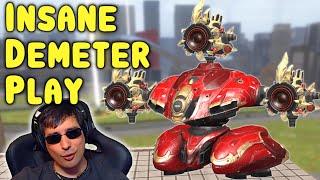 Manni's BEST DEMETER PLAY EVER! War Robots Support Gameplay WR