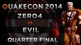 ZeRo4 vs evil - QuakeCon 2014 (QUARTER FINAL)