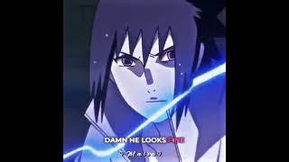 this boy is nightmare but damn he's fine 🫦 #naruto #sasuke