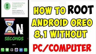 How to Root Android Oreo without pc|Android root|Oreo 8.1|Mobile root|No PC|Root without computer