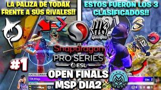 ESTOS FUERON LOS 3 CLASIFICADOS!! SNAPDRAGON OPEN FINALS MSP *DIA2* TRIPLETE DE TODAK PARA LIDERAR