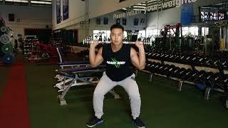 สอนท่า Barbell Squat ท่าฝึกกล้ามเนื้อขา โดย Beam FitWithBeam