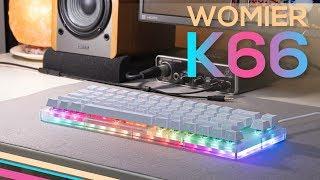 Acrylic RGB Mechanical Keyboard! - Womier K66 Review