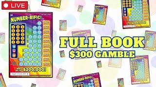 FULL BOOK (60 TICKETS) OF SCRATCH OFF LOTTERY TICKETS FROM NEW JERSEY