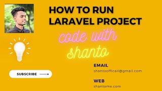 How To Run Laravel Project Downloaded From Github or Google Drive Step By Step