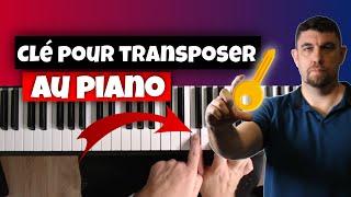 Clé pour transposer les accords d'une chanson au piano instantanément