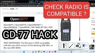 GD-77-1801/ HACK FIRMWARE DMR RADIO