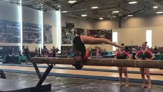 Ella Sirjord 3-9-19 Beam @ the rising stars meet (class 2020)