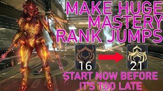 Warframe 2022 | How To Gain Mastery Rank Fast and Painlessly | All Levels Guide