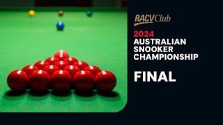 2024 RACV Club Australian Snooker Championship | Final | Best of 11