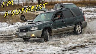 СУБАРУ ЭТО ДИАГНОЗ? Битва кроссоверов 2021, Subaru Forester против ВСЕХ Off-road